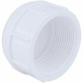 Charlotte Pipe And Foundry 1-1/2 In. FIP Schedule 40 Threaded PVC Cap PVC 02117  1600HA